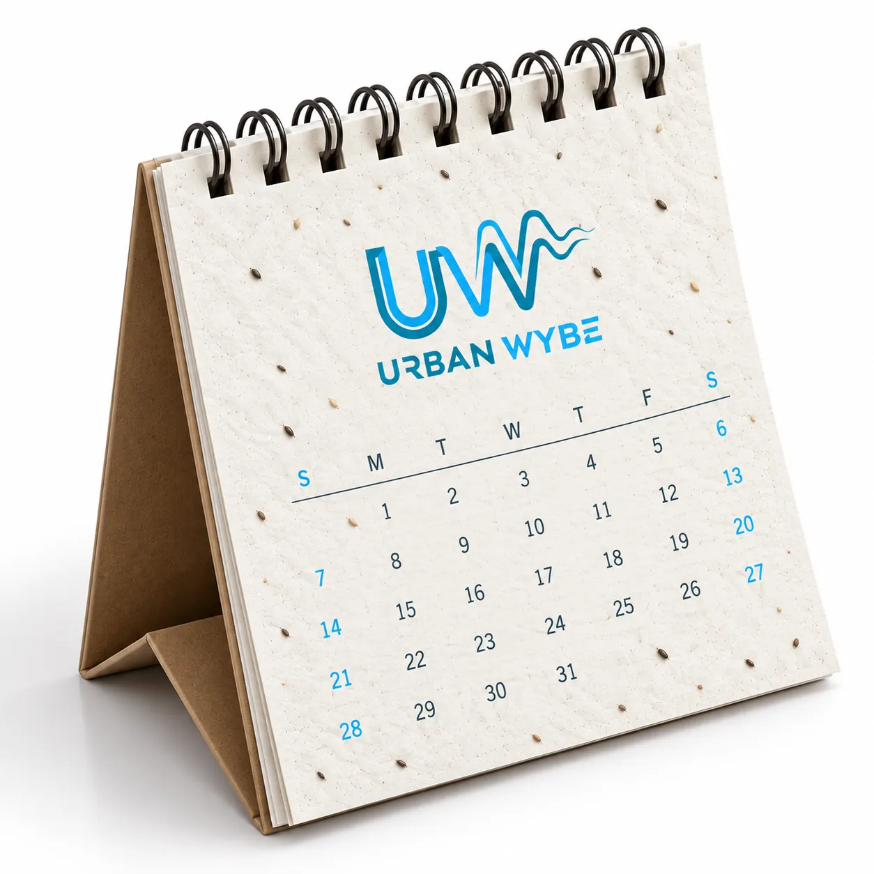 Artisan Eco Desk Calendar & Planner Detail 2