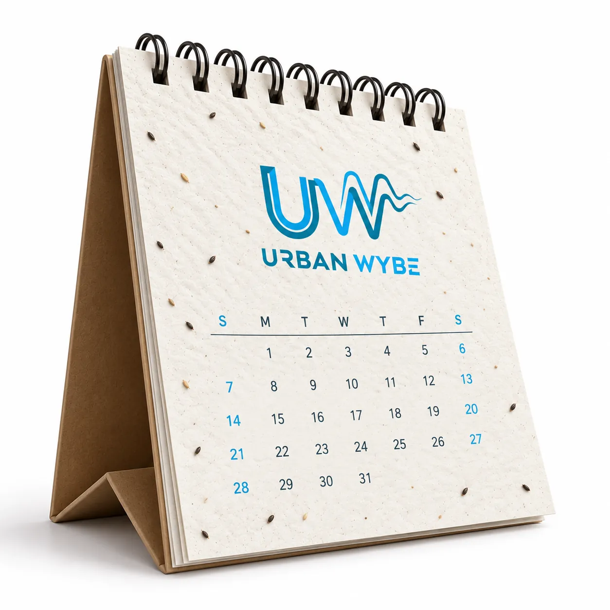 Artisan Eco Desk Calendar & Planner Detail 3
