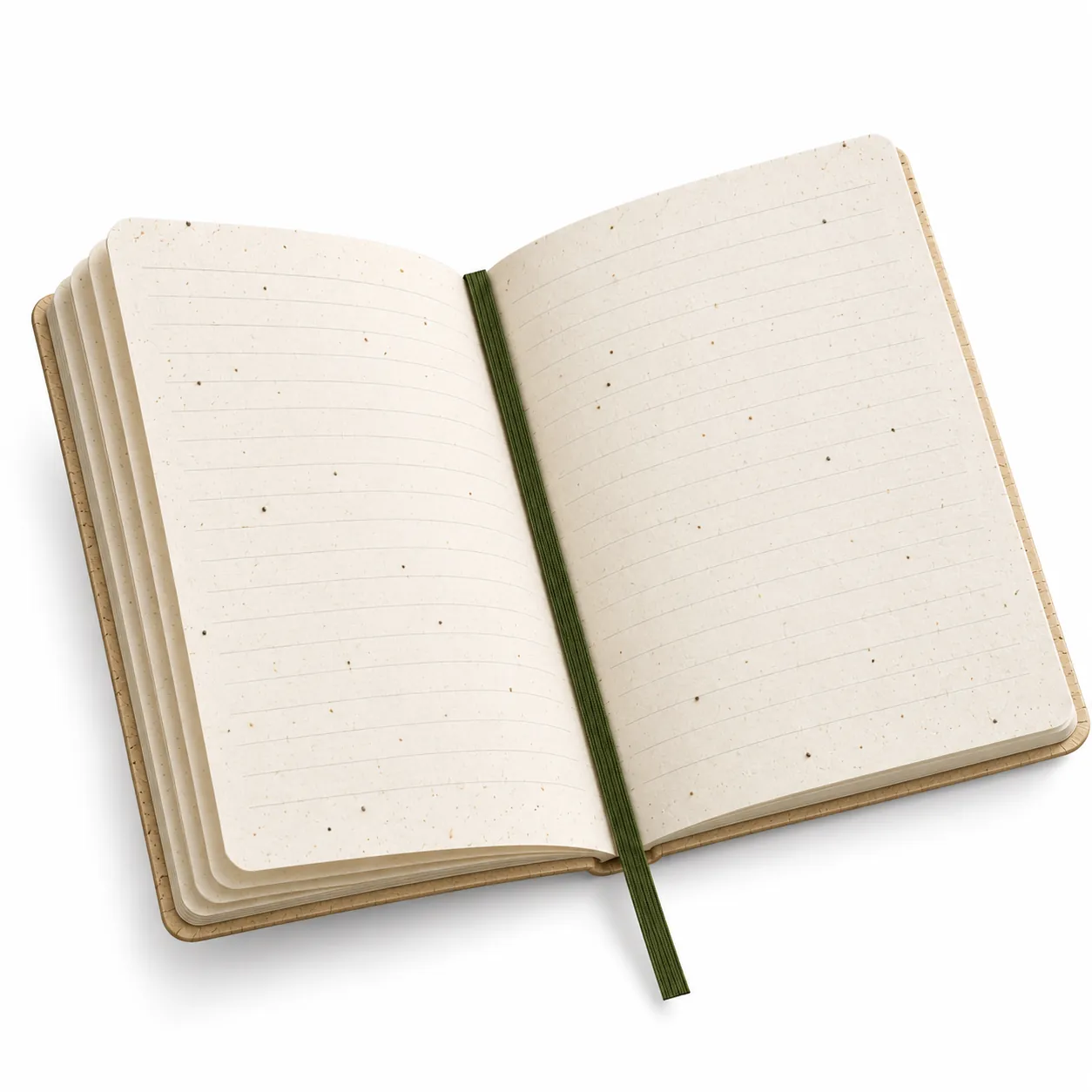 Green-Growth Plantable Seed Paper Notebook Detail 1