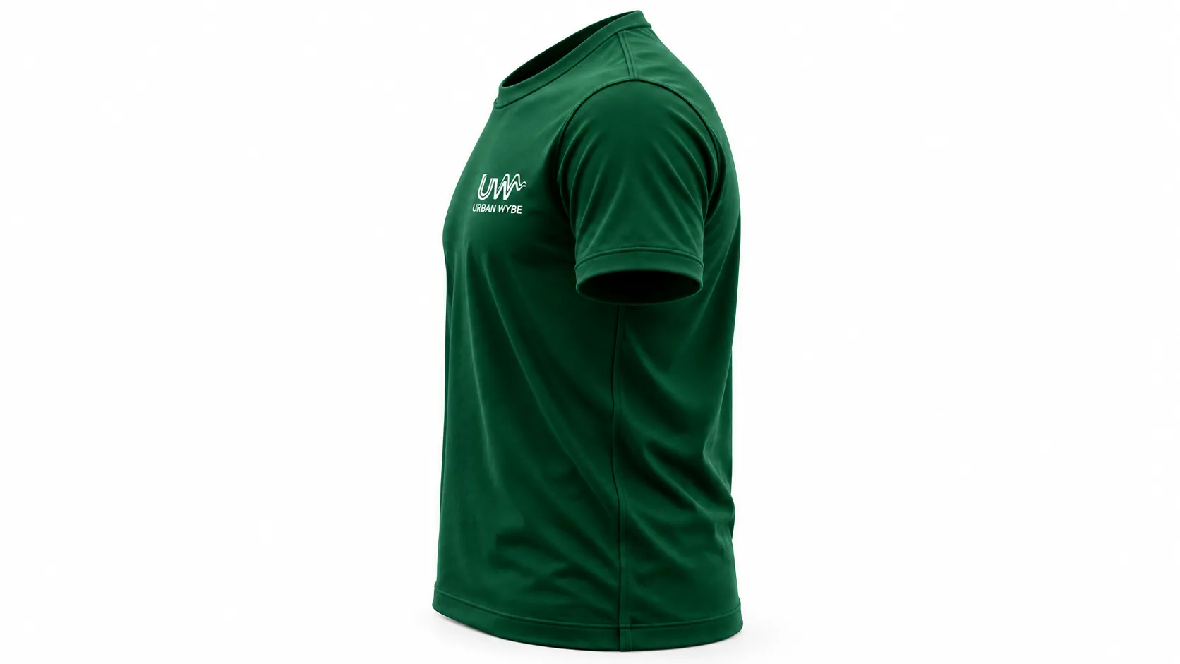 Urban Signature Crew T-Shirt - Forest Green