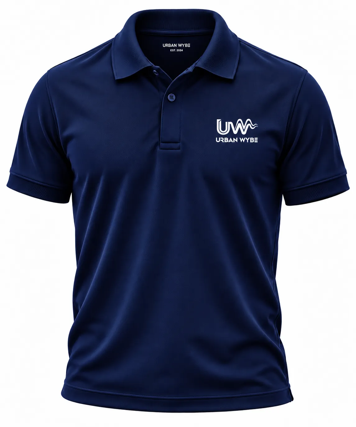 Urban Signature Pique Polo - Midnight Navy Detail 3