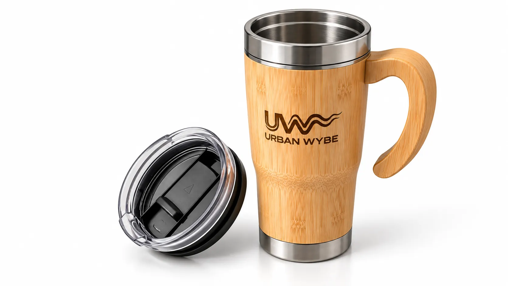 Premium Vacuum Insulated Travel Tumbler Detail 1